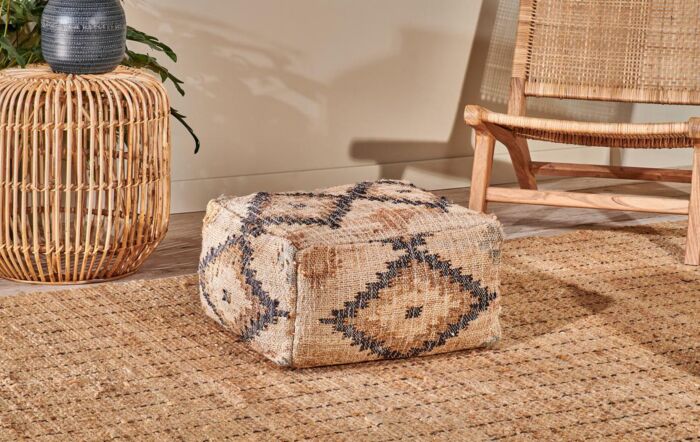 Small on sale pouf chair