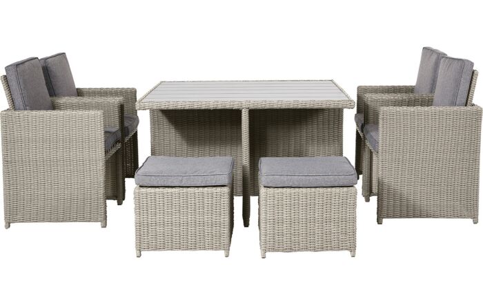 Bermuda 9 discount seater garden rattan